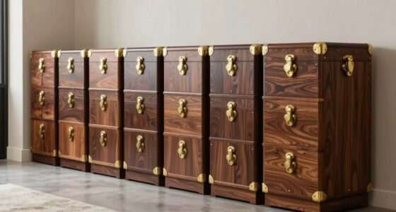 top lockable entryway trunks