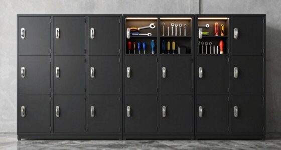 top lockable storage cabinets