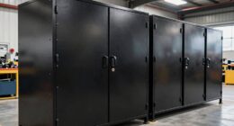 top metal storage cabinets