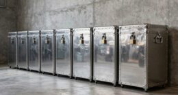 top metal storage trunks