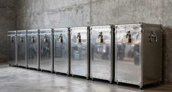 top metal storage trunks