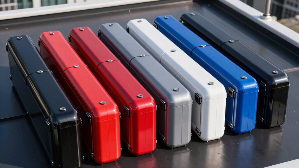 top narrow roof cargo boxes