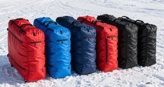 top padded ski travel bags