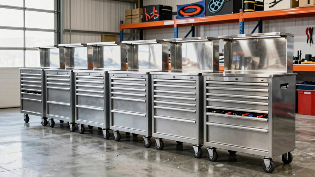 top rated stainless tool chests