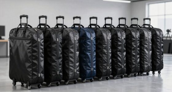 top rolling garment bags