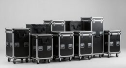 top rolling lighting cases