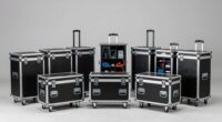 top rolling lighting cases