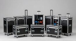 top rolling lighting cases