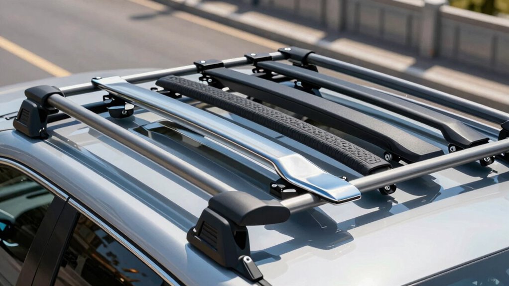 top roof rack crossbars