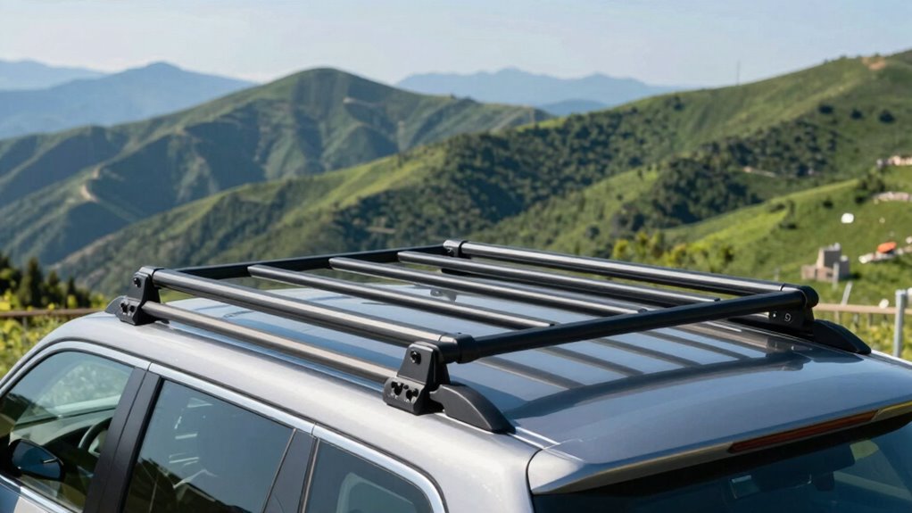 top roof rack crossbars
