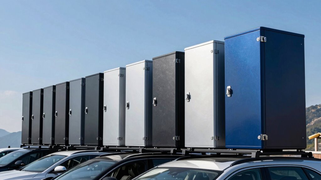 top security rooftop cargo boxes