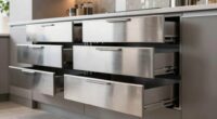 top stainless steel cabinets