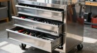 top stainless steel storage
