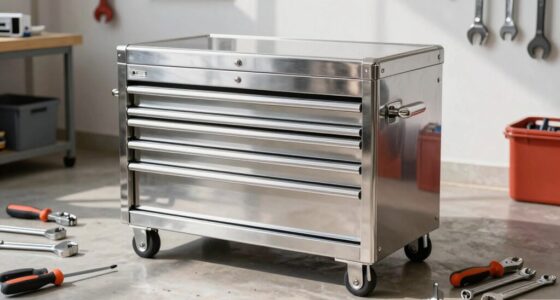 top stainless steel tool chests