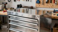 top stainless steel tool chests