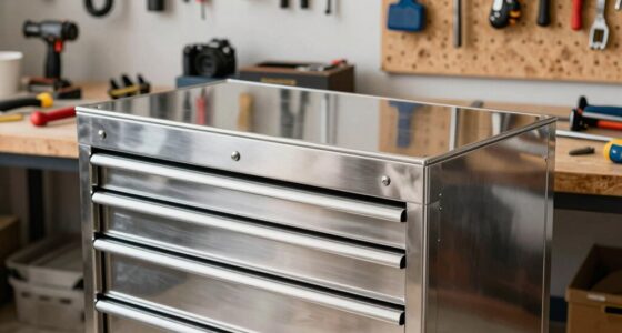 top stainless steel tool chests