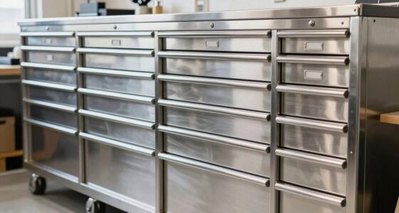 top stainless steel tool chests
