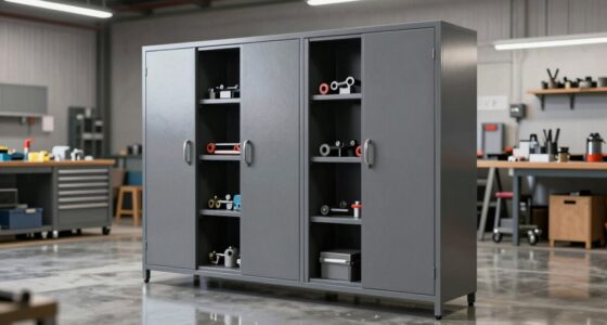 top steel storage cabinets