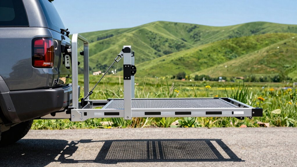 top swing away cargo carriers