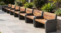 top waterproof outdoor benches