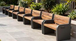top waterproof outdoor benches