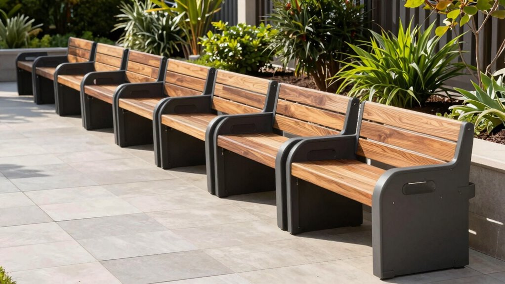 top waterproof outdoor benches