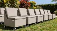 top waterproof outdoor benches