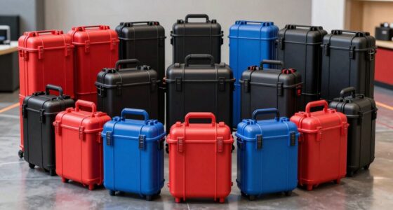 top waterproof rolling cases