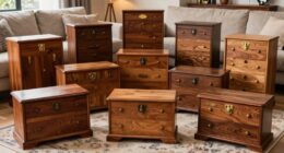 top wooden toy chests