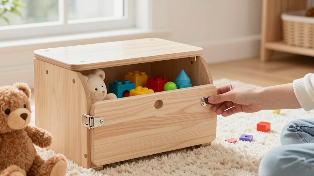 toy chest safety precautions