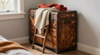trunk as blanket ladder