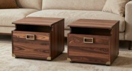 trunk end tables set