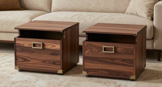 trunk end tables set