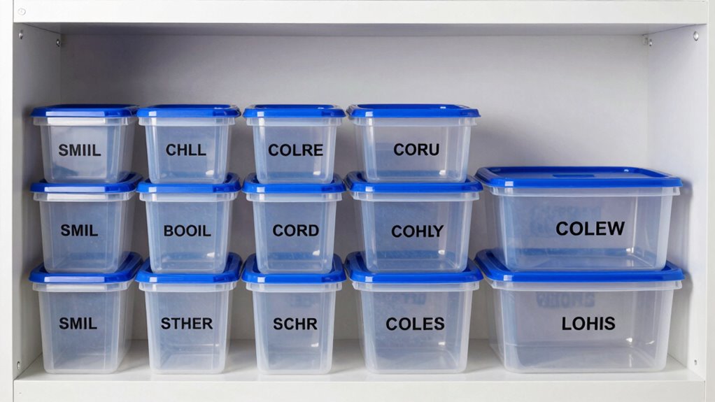 uniform durable color coded organization