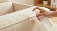 upholstery cleaning without rings