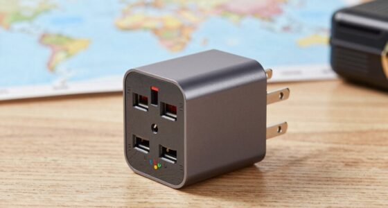 use correct travel adapters