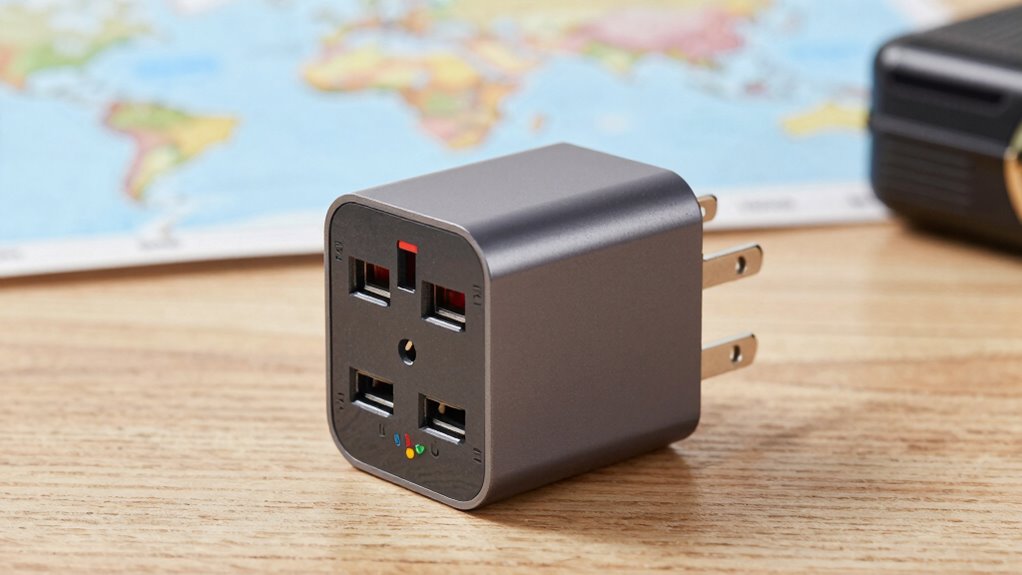 use correct travel adapters