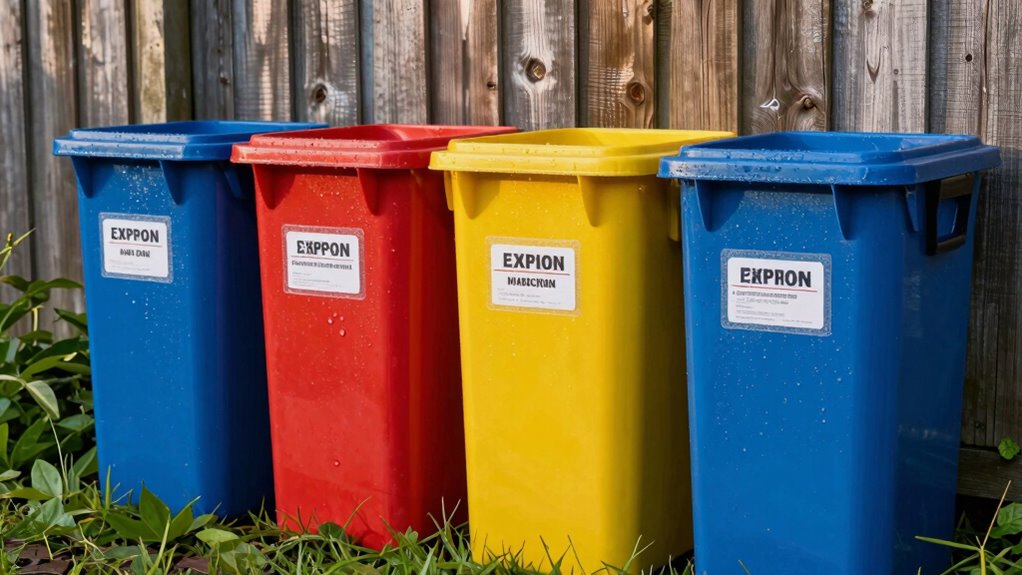 use weather resistant labels