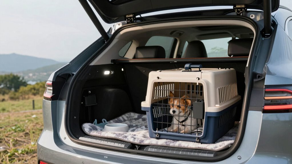 vehicle safety and pet comfort