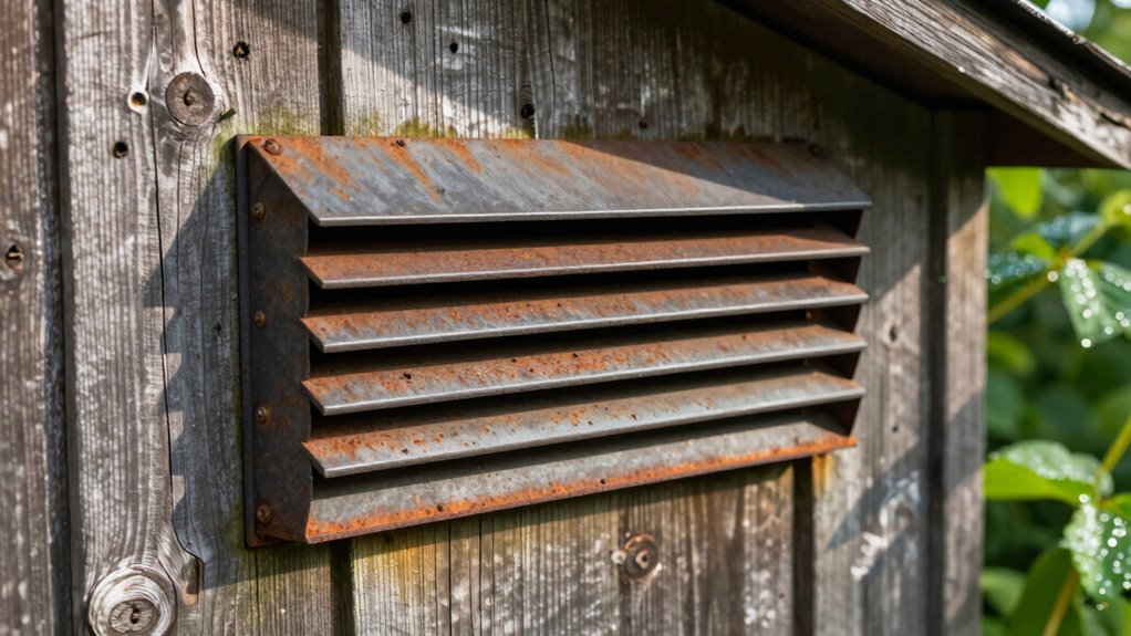 ventilation prevents moisture buildup