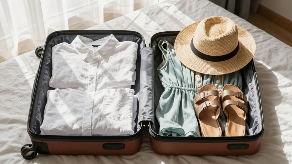 versatile clothing simplifies packing