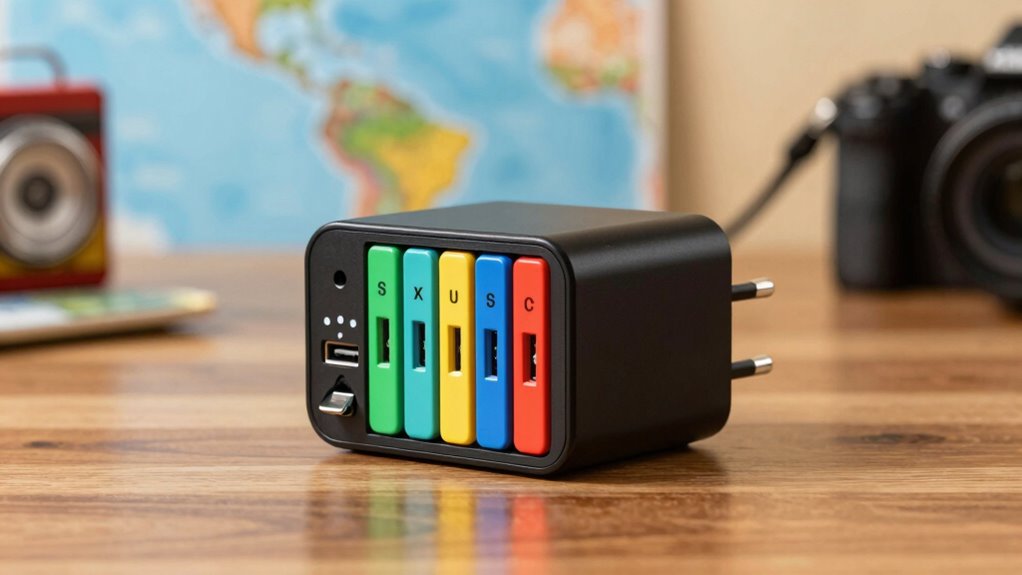 versatile safe compatible travel adapter