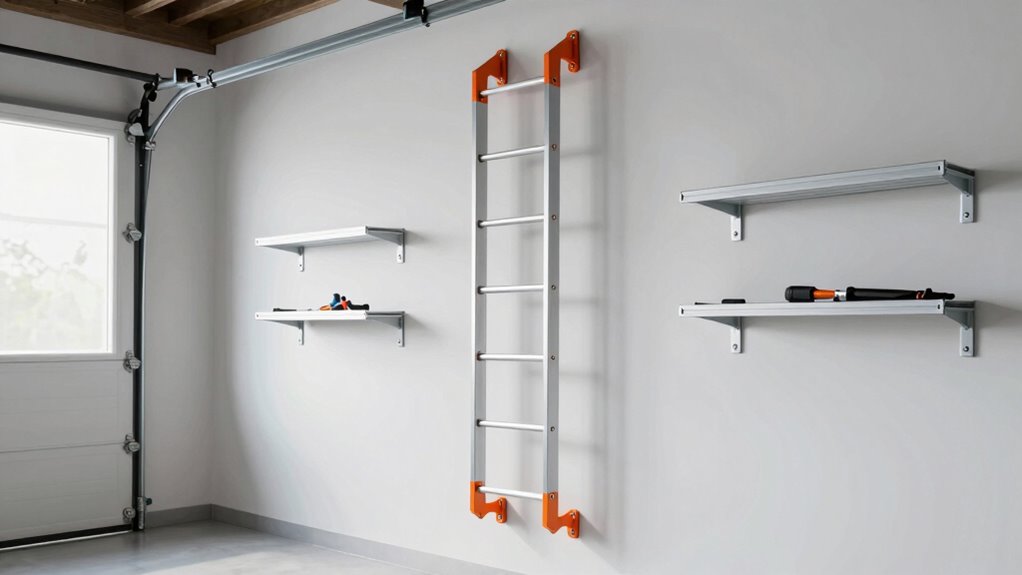 vertical ladder storage solutions