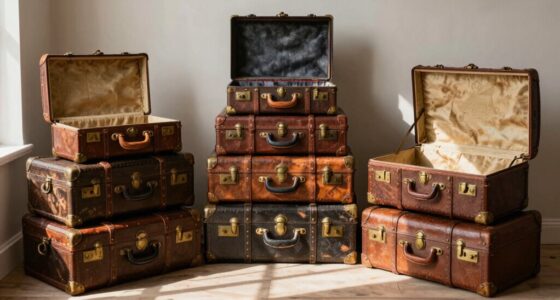 vintage steamer trunk decor