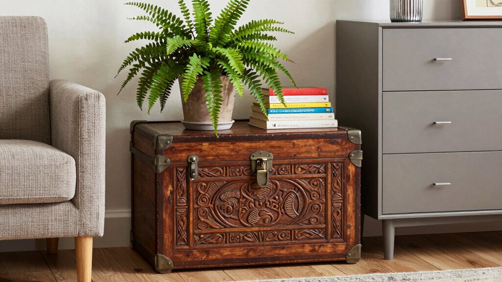 vintage trunk repurposing ideas
