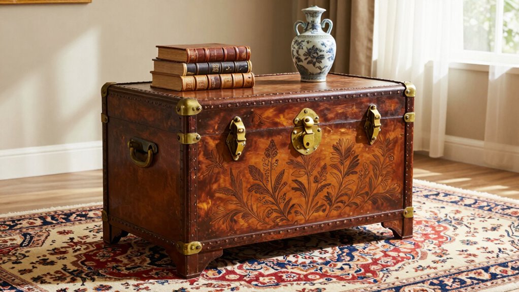 vintage trunks stylish storage solutions