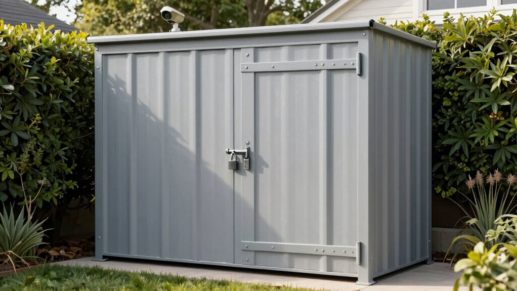 visible secure storage placement