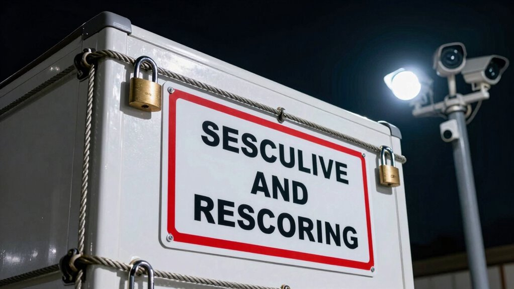 visible security deterrence measures