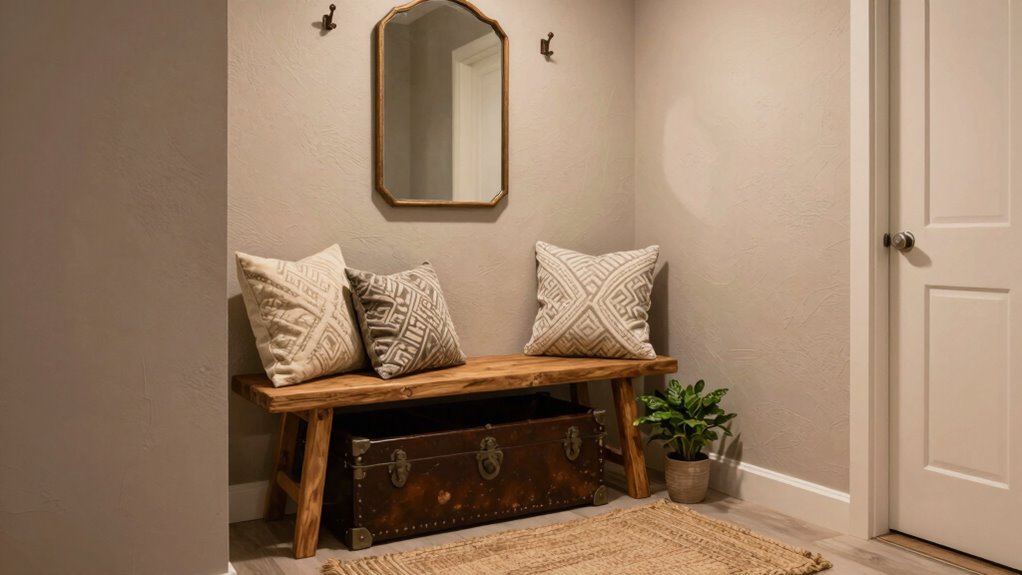warm inviting cozy entryway