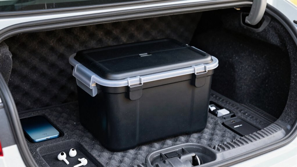 waterproof organized device storage